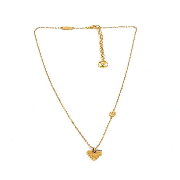 Authentic LOUIS VUITTON key motif Necklace-Rocky Accessories Pendant - Picture 1 of 12